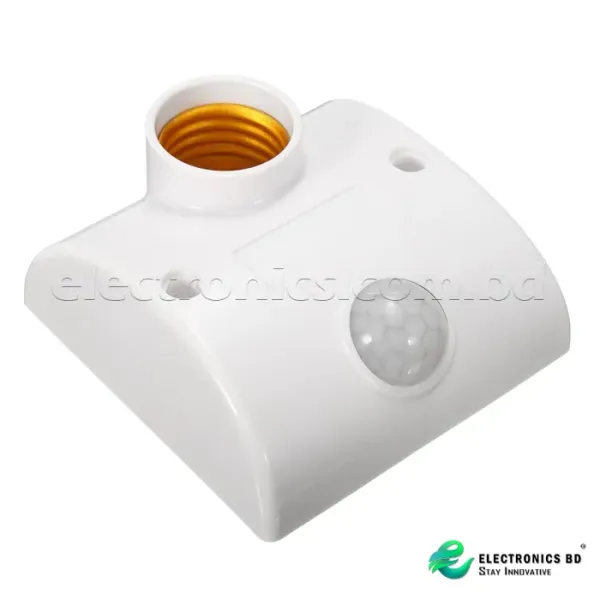 PIR Motion Sensor lamp holder E27 socket PIR induction lamp holder movement detector lamp holder with auto switch