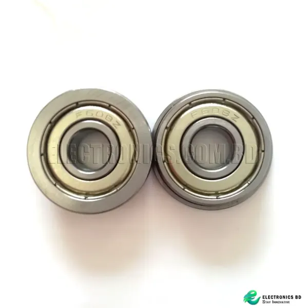 F608ZZ 8x22x7 mm flanged Ball Bearing deep groove 8*22*7mm double shielded