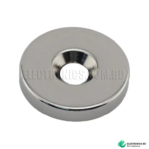 Neodymium Magnet Ring  Cylinder 12 x 3 mm Hole 4 mm